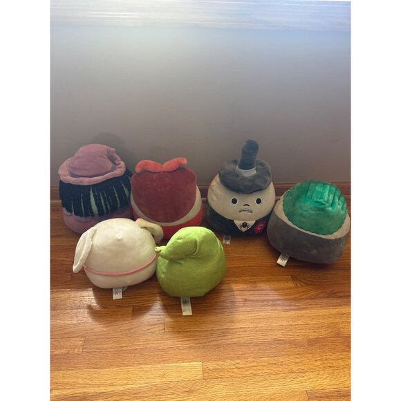 Disney The Nightmare Before Christmas Squishmallows Set Of 6 Plush Toys - Picture 2 of 4